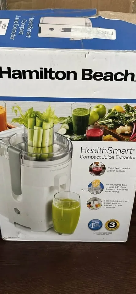 Hamilton beach compact juice extractor #Cleanout image indicator(2)