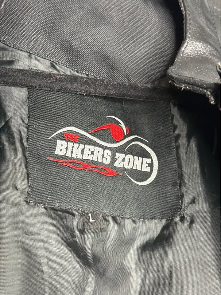 Men’s Premium Cowhide Leather Club Style Motorcycle Biker Riding - photo 4