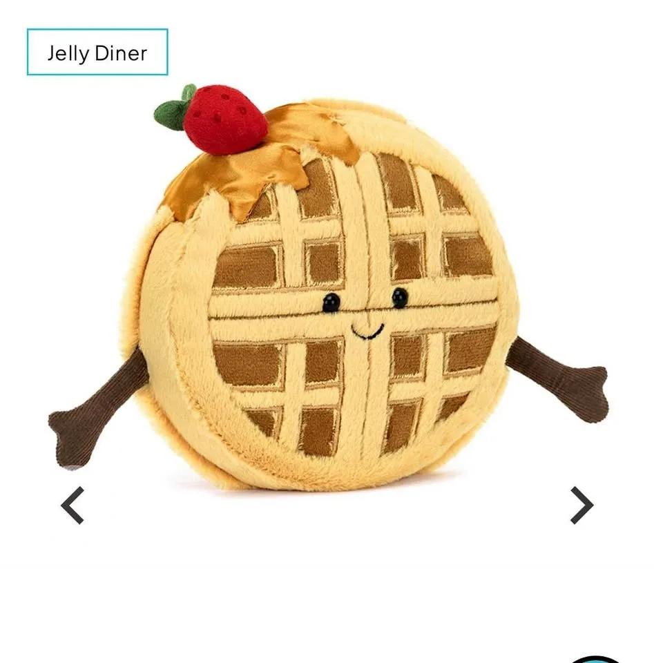 Amuseables Rene Waffle - BNWT #Cleanout