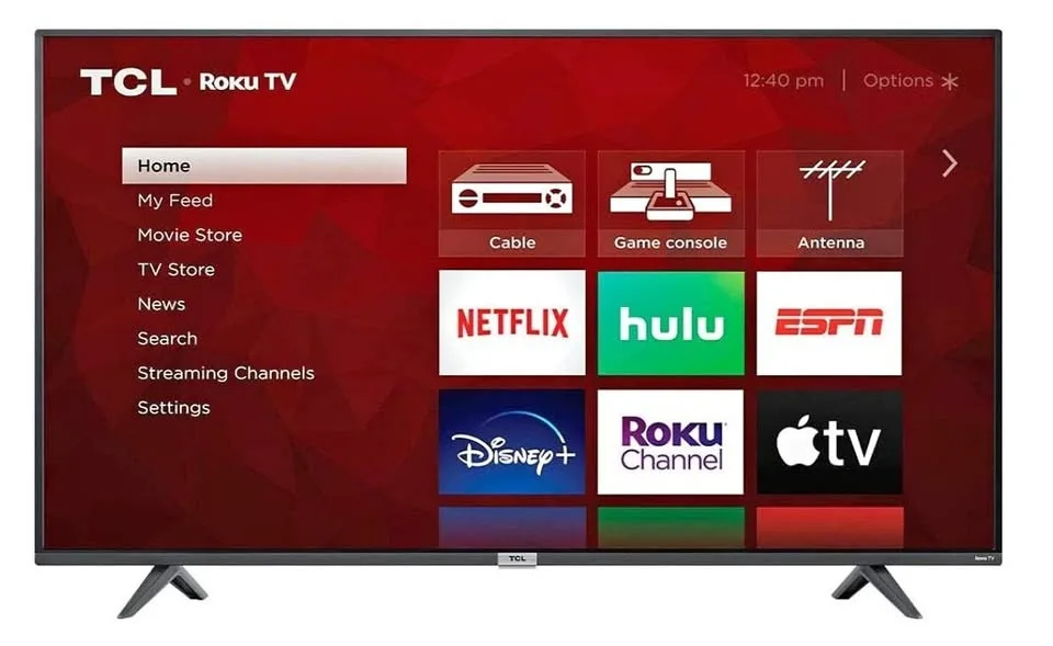 TCL 55" 4K UHD HDR Roku Smart TV – Excellent Condition