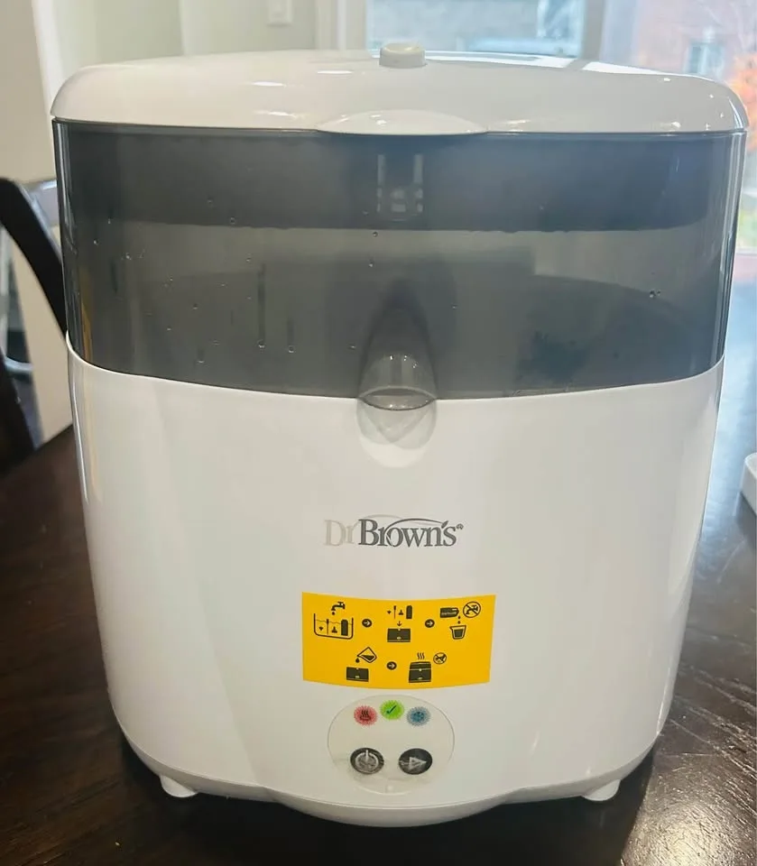 Dr. Brown’s Bottle Sterilizer + Boon Grass Drying Rack image indicator(2)