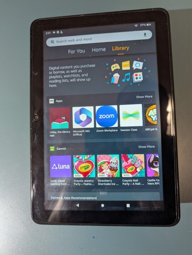 Amazon Kindle Fire HD 8 64GB - Black