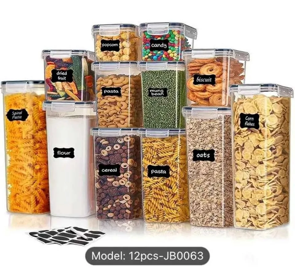 Brand new 12 Pack BPA free airtight food storage containers
