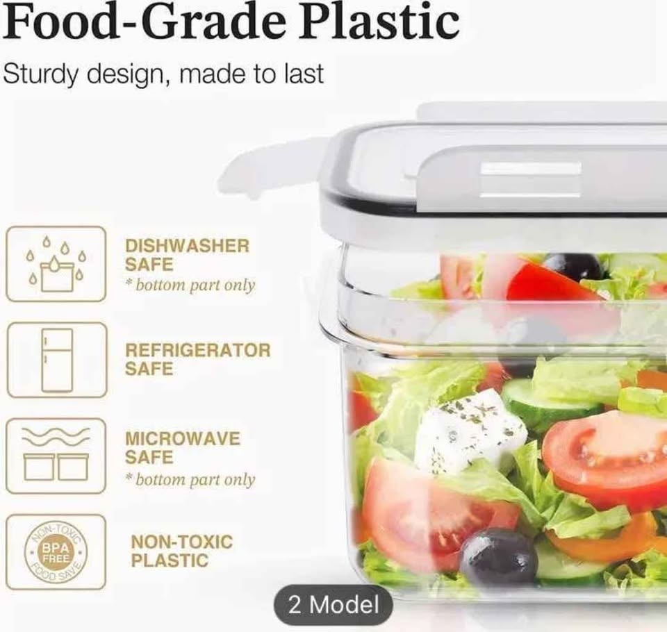 Brand new 12 Pack BPA free airtight food storage containers - photo 2