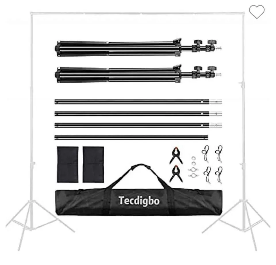 Back drop stand kit for photos and decorations image indicator(2)