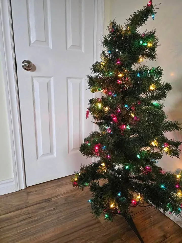 Christmas tree- small, light included