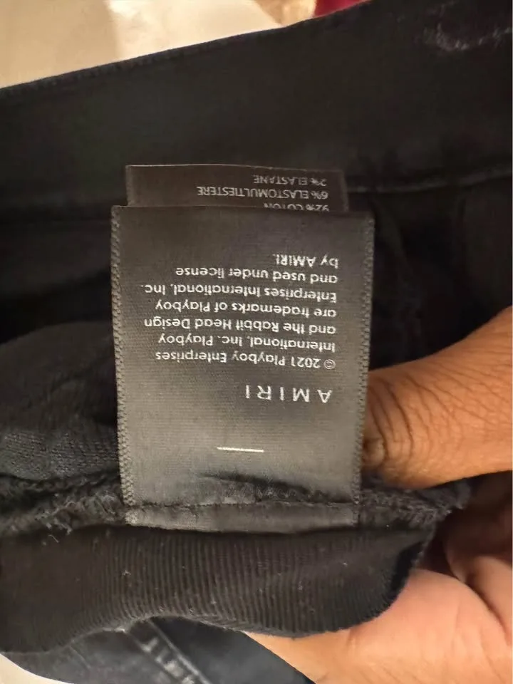 Playboy Amiri Denim Jeans image indicator(4)