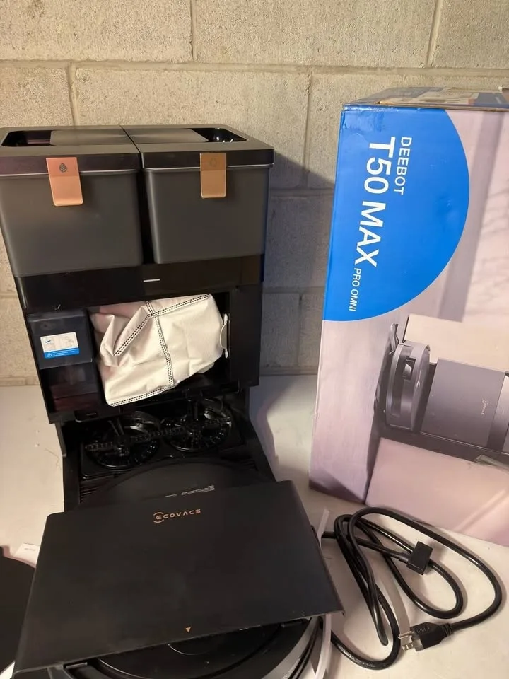 ECOVACS DEEBOT T50 MAX PRO Omni Robot Vacuum and Mop image indicator(6)