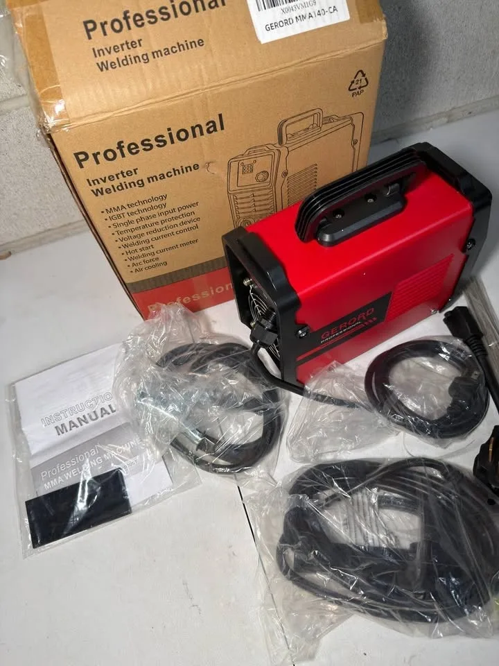 GERORD Stick Welder 110v/220v,140Amp Welding Machine image indicator(4)