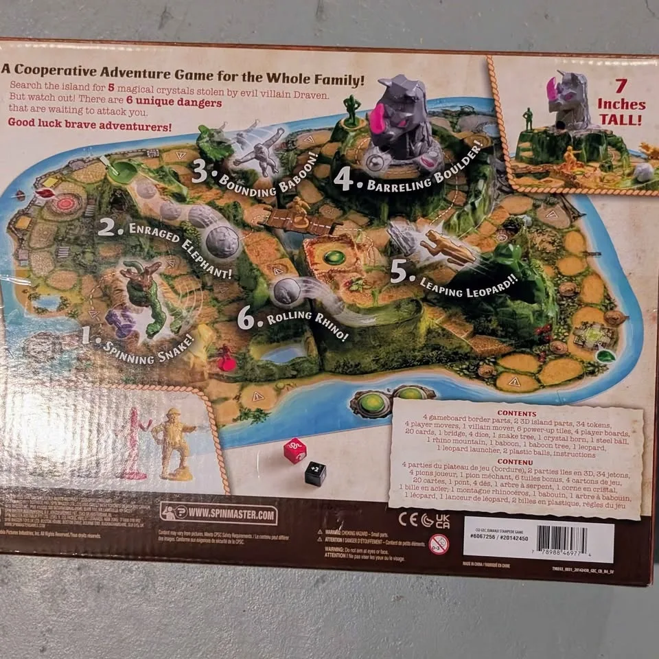 Jumanji Stampede Board Game image indicator(3)