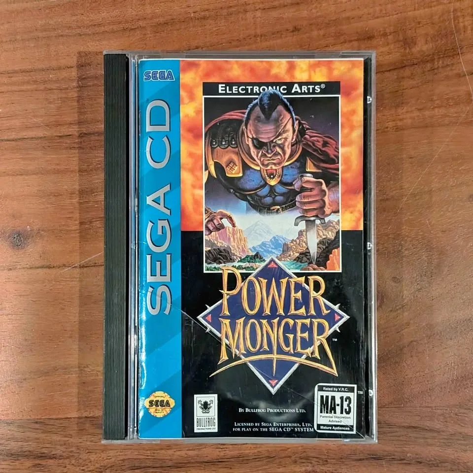 Powermonger - SEGA CD CIB Game