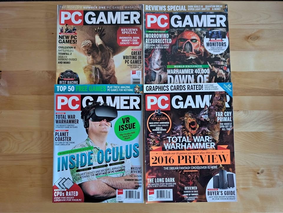 PC Gamer Magazines - Lot #4