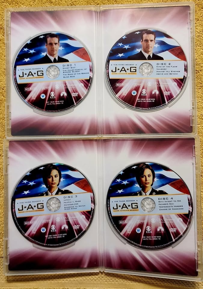 J A G - The complete 3rd season DVD's (1997 - 1998) - photo 3