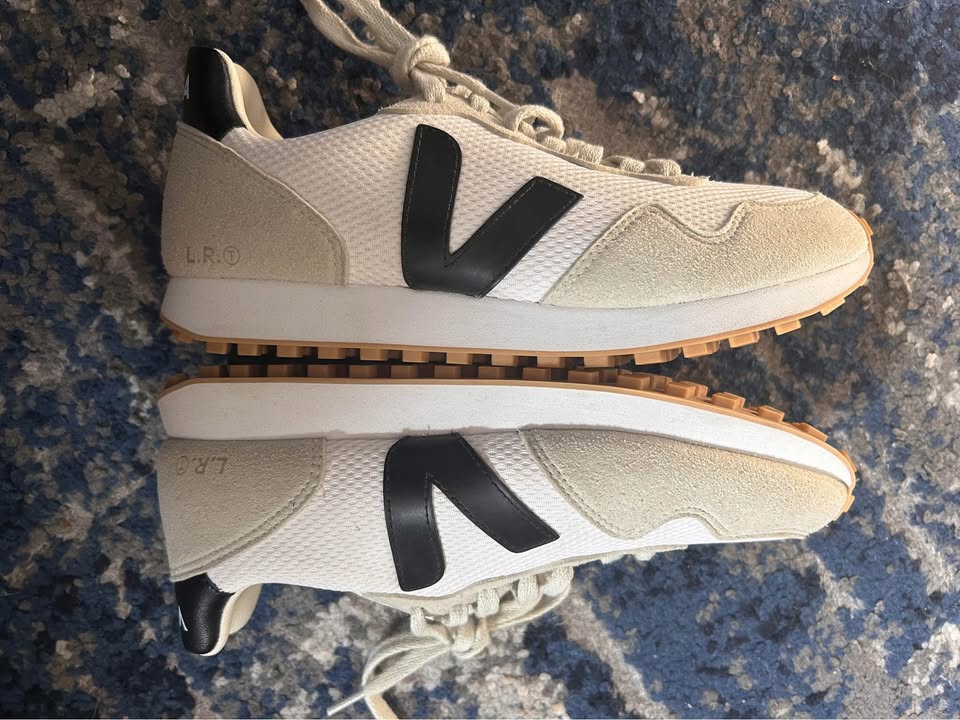 VEJA SDU ALVEOMESH WHITE BLACK NATURAL size 8 - photo 5