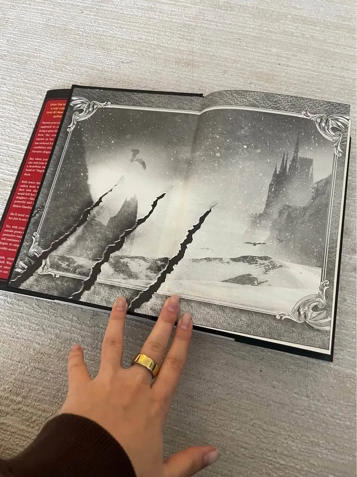 HOLIDAY & FIRST EDITION FOURTH WING & IRON FLAME (signed) image indicator(3)