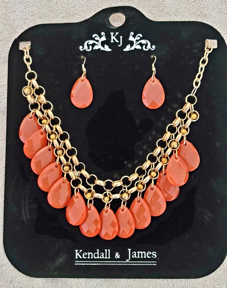 Kendall & James necklace and earring set