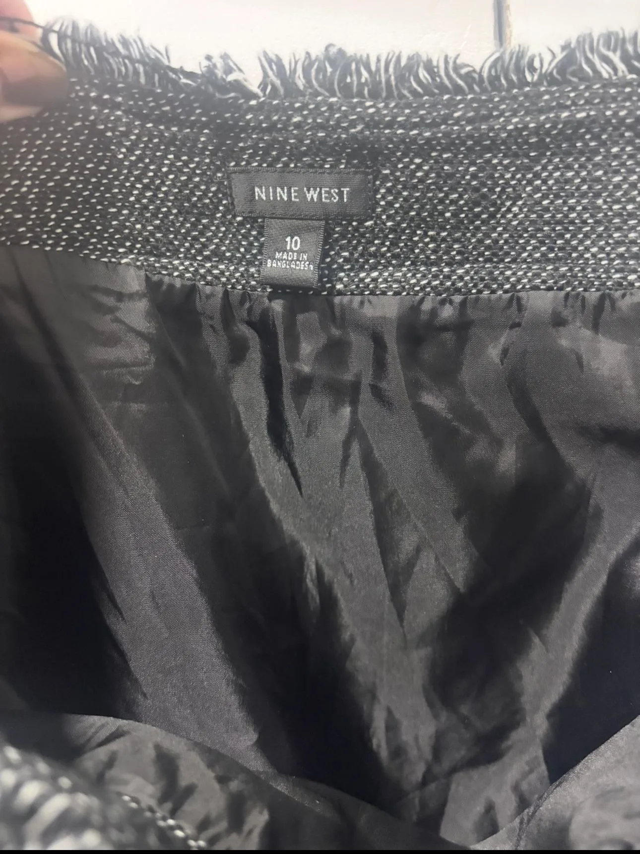 Skirt – Size 10 | Exposed Zipper | Classic Straight Fit image indicator(10)