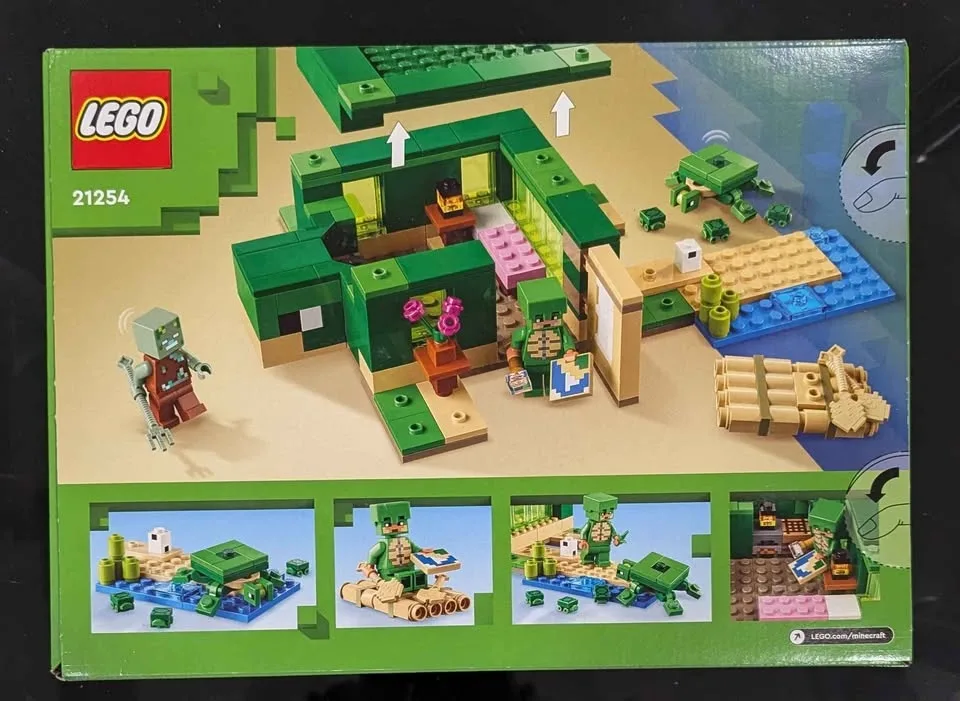 Lego Minecraft 21254 The Turtle Beach House image indicator(2)