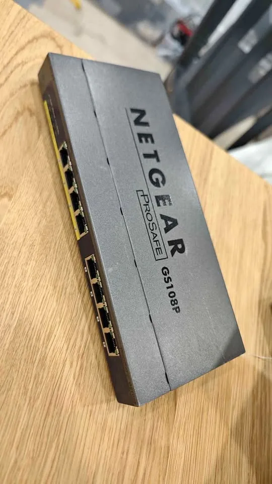 Netgear prosafe gs108p switch