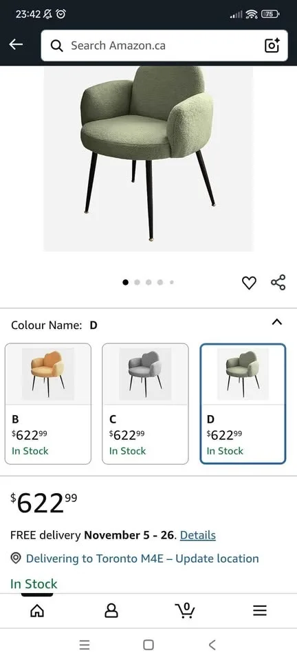 Chair (almost new) image indicator(4)