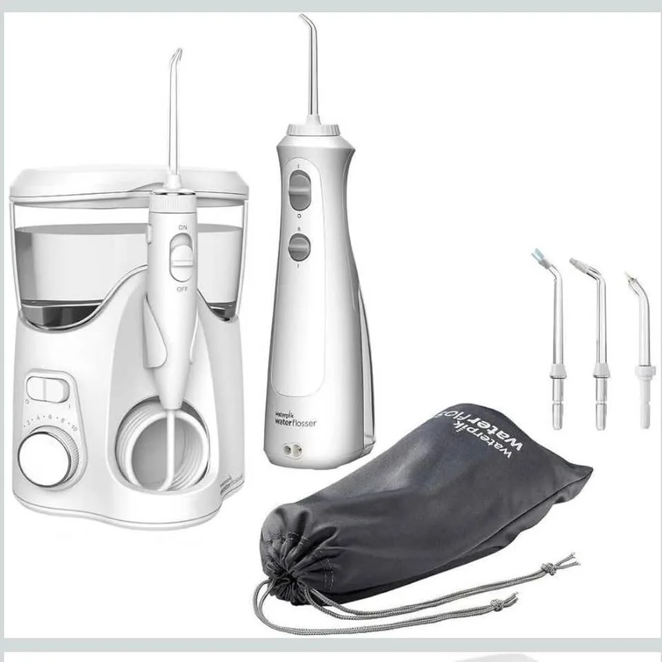 Waterpik® Ultra Plus and Cordless Pearl Combo image indicator(4)