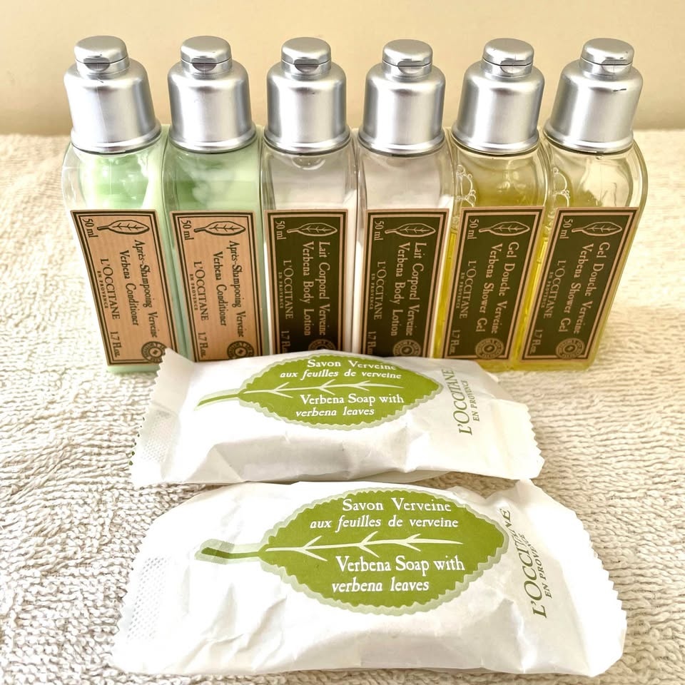L'OCCITANE Verbena Set - Shower Gel, Body Lotion, Soap