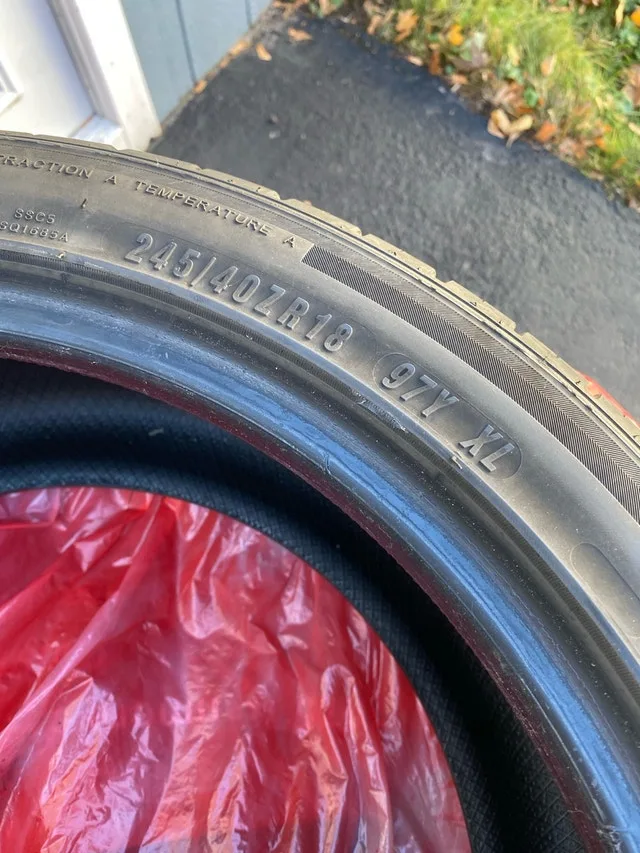 tires for sale $150 for the set 245/40-18 image indicator(3)