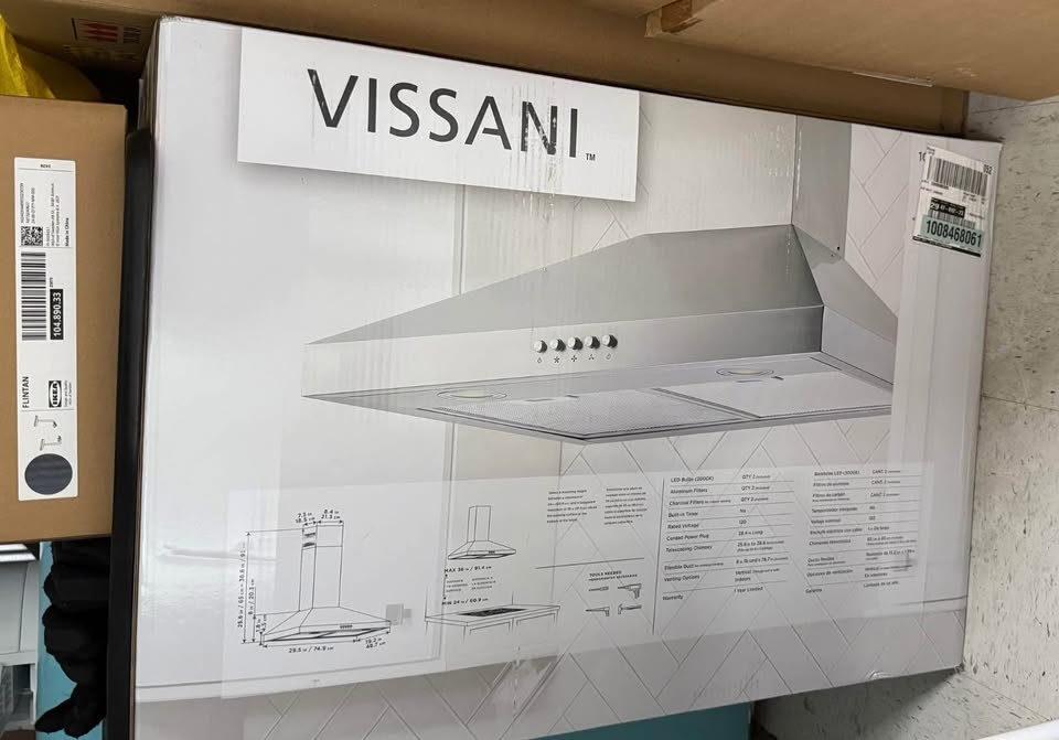 Vissani- Wall Mount Range Hood - photo 3