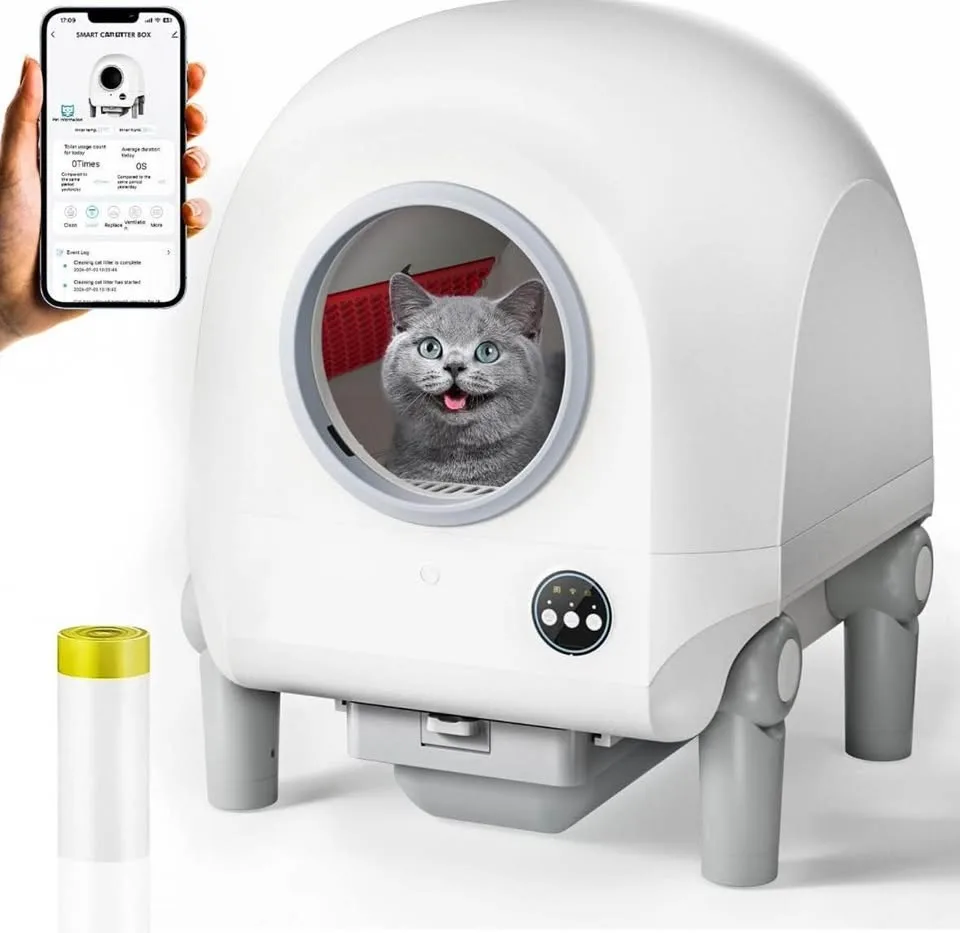 Automatic Self-Cleaning Litter Box image indicator(4)