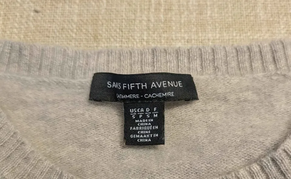 Saks Fifth Avenue Cashmere Sweater image indicator(2)