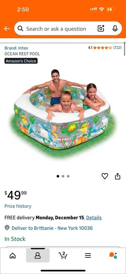 Blow up pool made ball pit! image indicator(2)