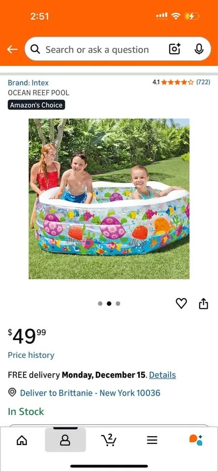 Blow up pool made ball pit! image indicator(3)