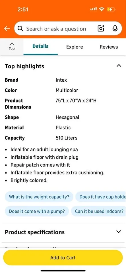 Blow up pool made ball pit! image indicator(5)