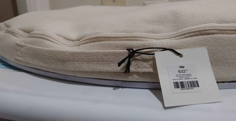 NOTA - Marbled Patterned Lap Desk with Original Tag image indicator(2)