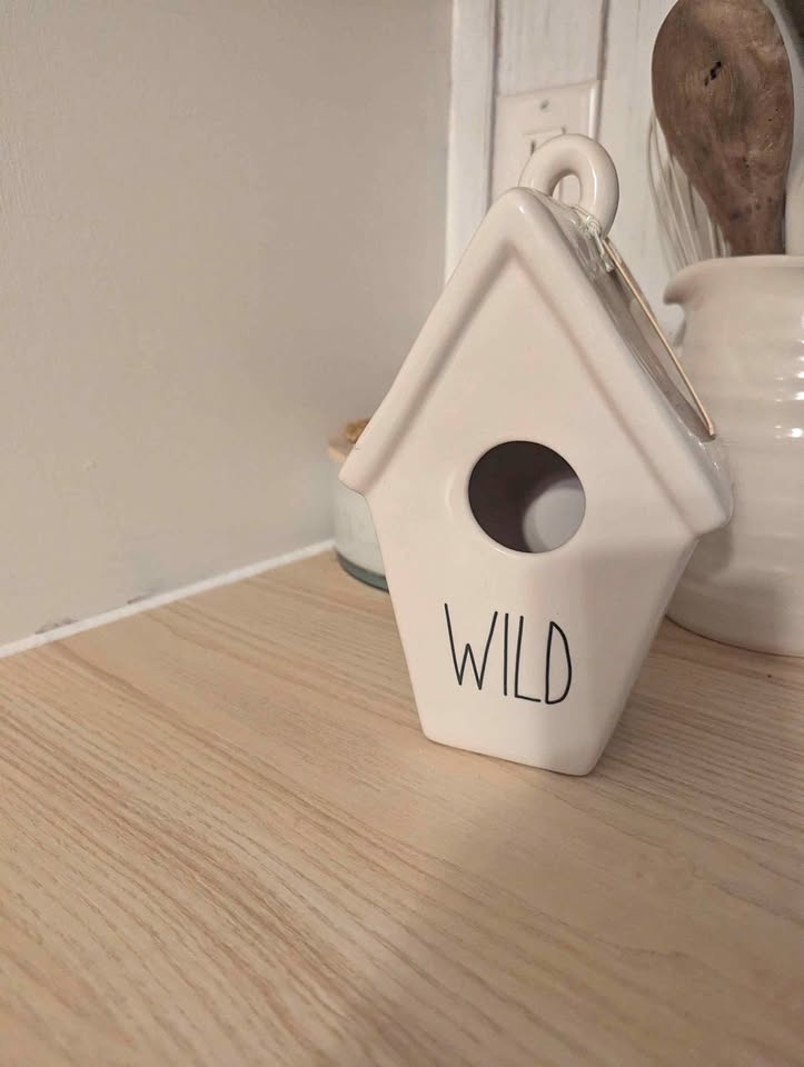 Rae Dunn bird house 🧡