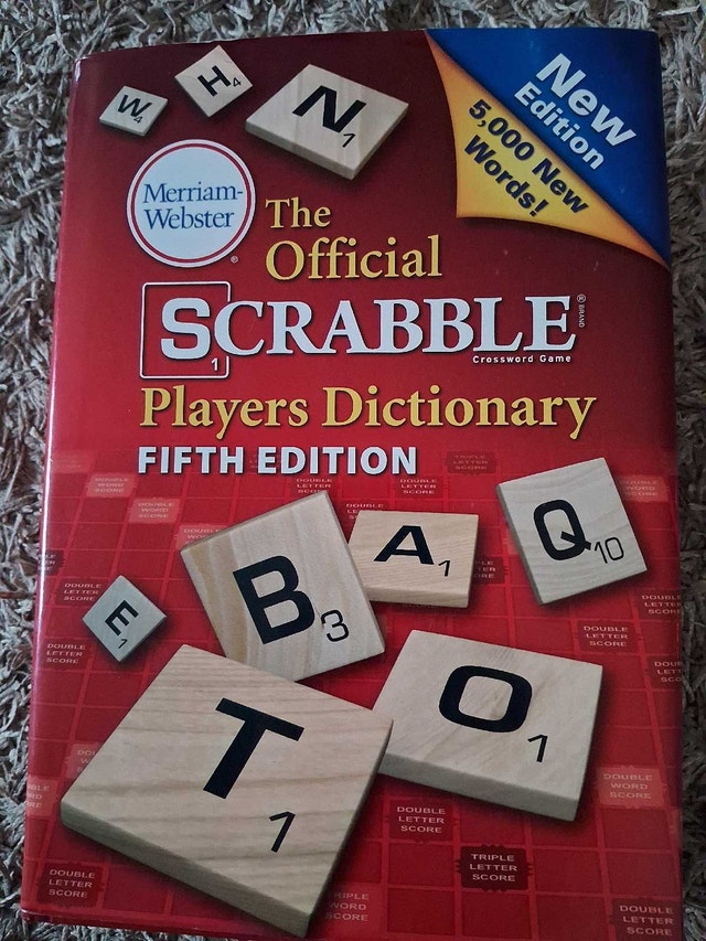 THE OFFICIAL SCRABBLE PLAYER'S DICTIONARY (HARDCOVER)