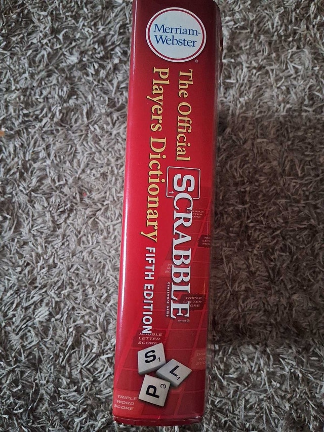 THE OFFICIAL SCRABBLE PLAYER'S DICTIONARY (HARDCOVER) - photo 2
