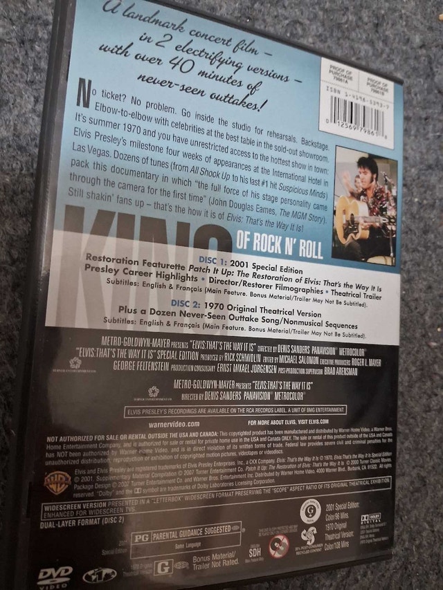 ELVIS - THAT'S THE WAY IT IS (2X DVD) - photo 2