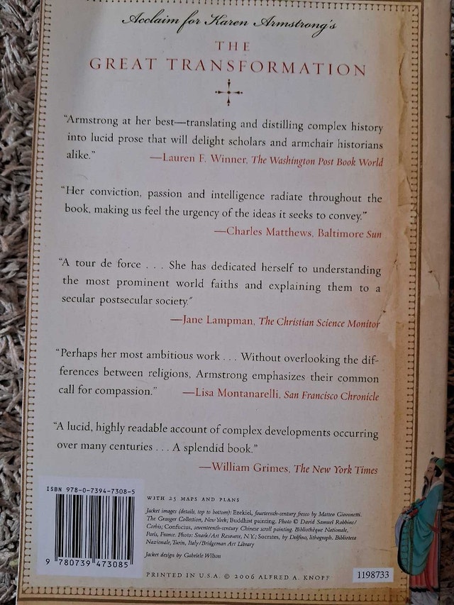 THE GREAT TRANSFORMATION: THE BEGINNING OF OUR RELIGIOUS TRAD... - photo 2