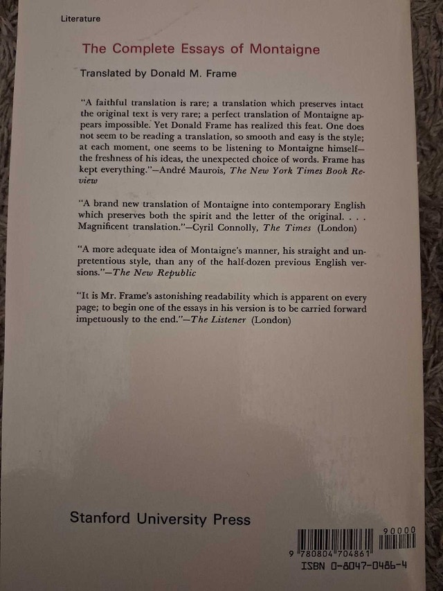 THE COMPLETE ESSAYS OF MONTAIGNE - photo 2