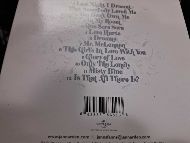 JANN ARDEN - UNCOVER ME 2 (SIGNED CD) - photo 2