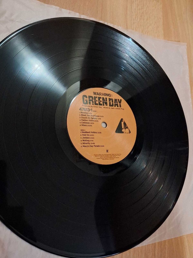 GREEN DAY - WARNING (VINYL, NO COVER)