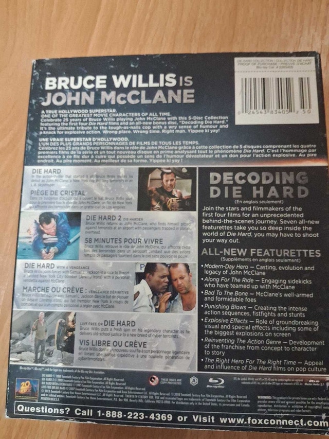 THE DIE HARD COLLECTION (4-FILM COLLECTION) - photo 4