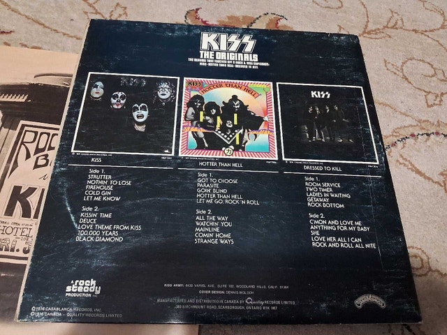KISS - ORIGINALS (LIMITED VINYL SET) 2 OF 3 RECORDS (1976 - photo 5