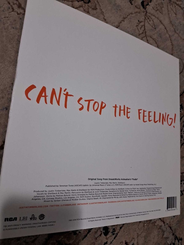 JUSTIN TIMBERLAKE - CAN'T STOP THE FEELING - photo 2