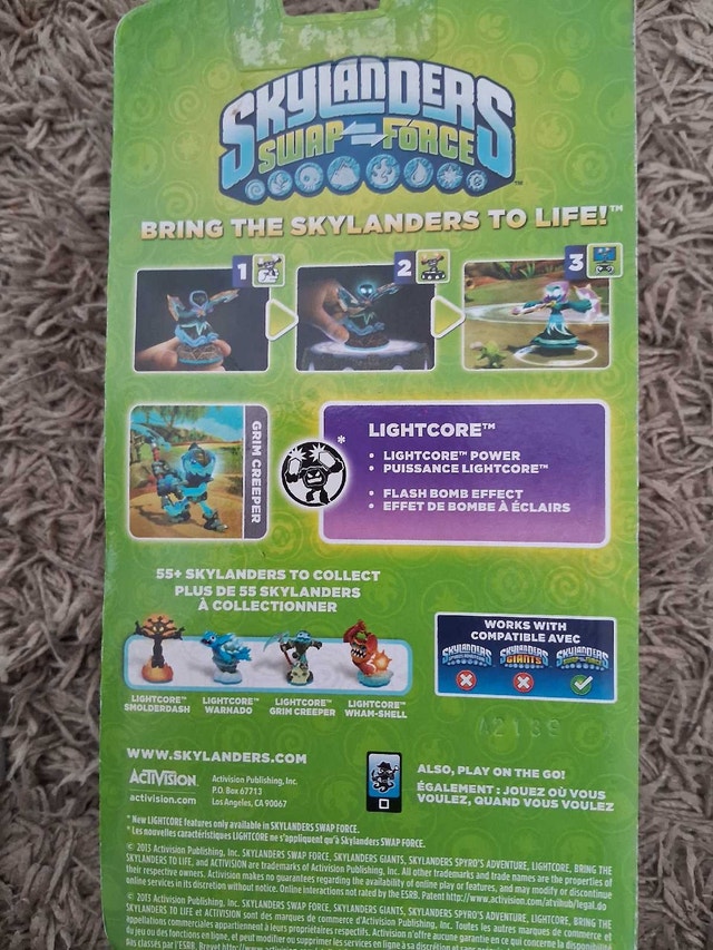 GRIM CREEPER (LIGHTCORE SKYLANDER) - photo 3