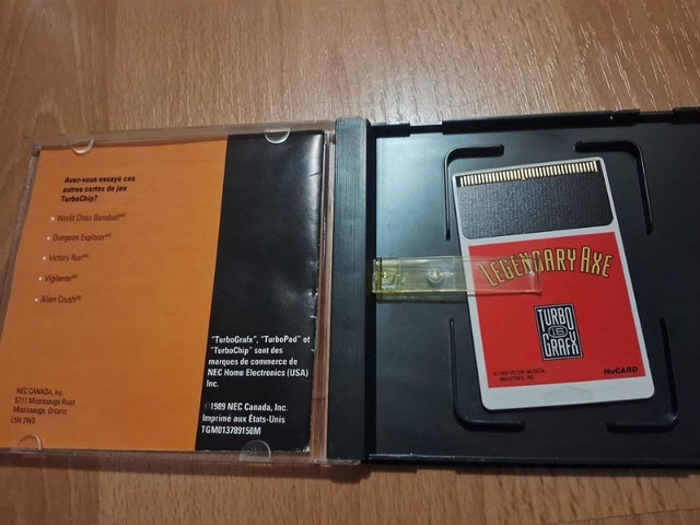 LEGENDARY AXE for TURBOGRAFX-16 (Complete) - photo 2