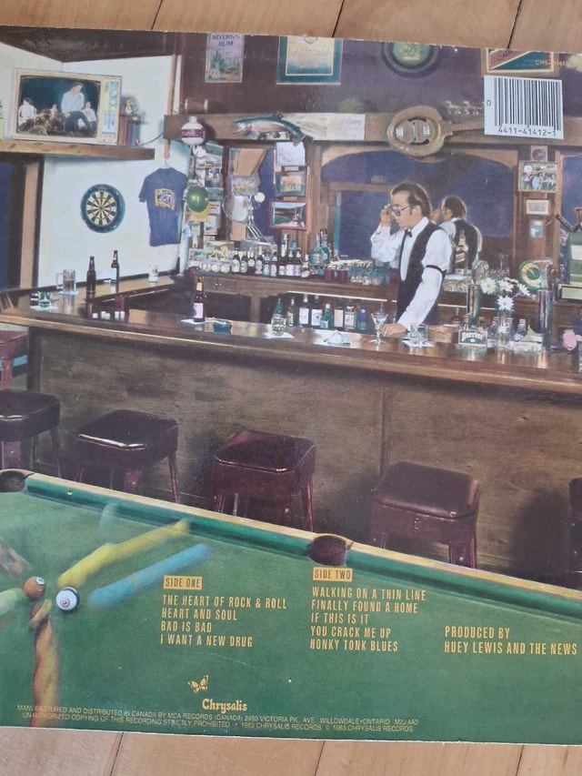 HUEY LEWIS AND THE NEWS - SPORTS (VINYL) - photo 2