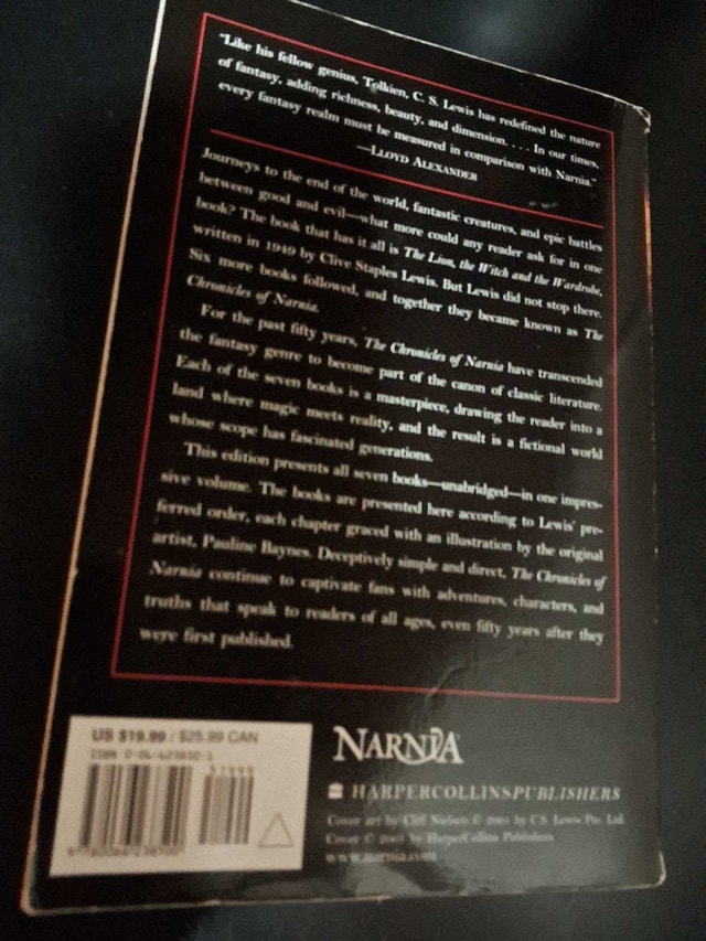 CS LEWIS - THE CHRONICLES OF NARNIA - photo 2