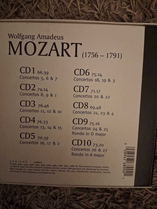 MOZART- THE PIANO CONCERTOS - photo 2